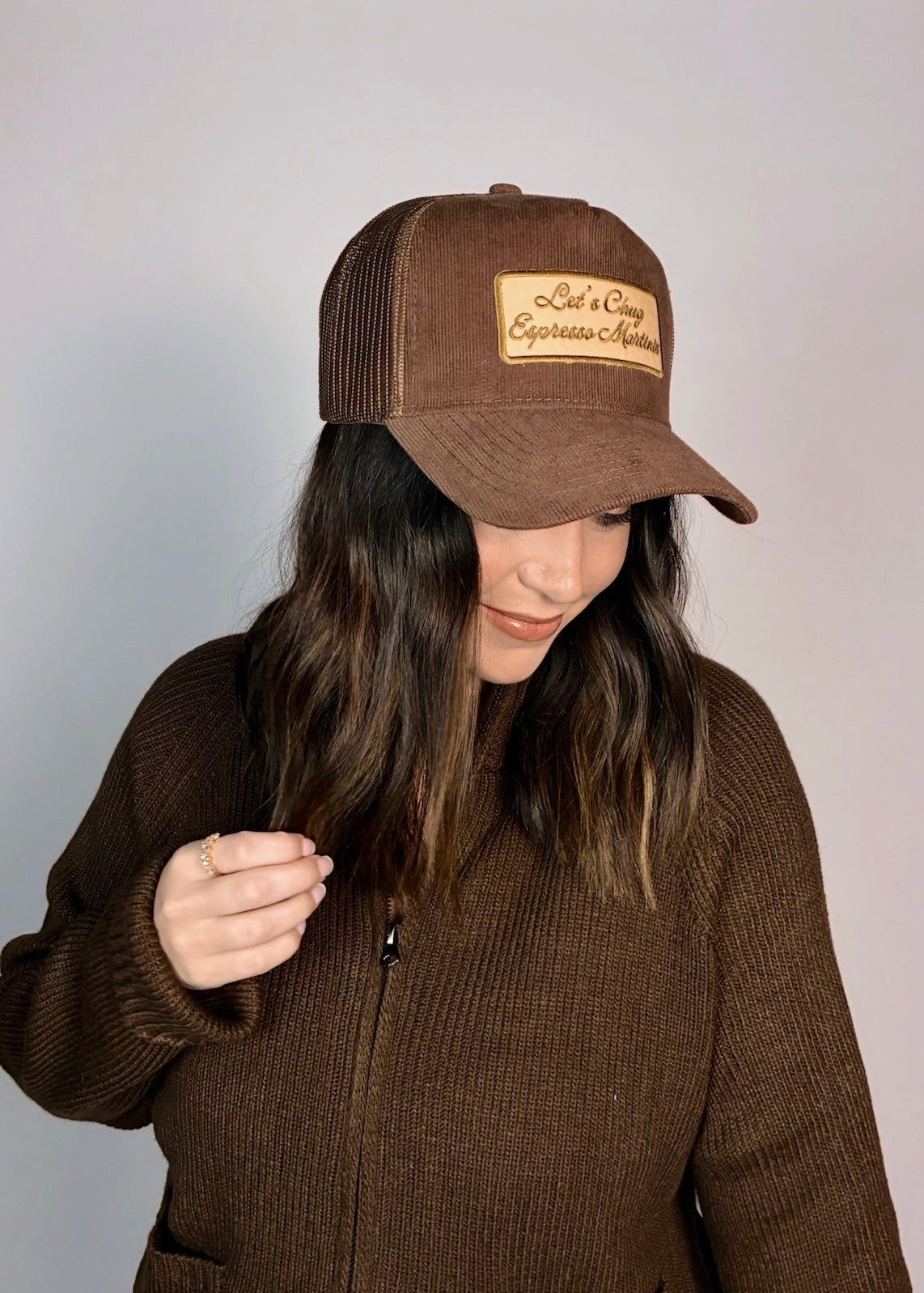 Let's Chug Espresso Martinis Trucker Hat