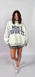 Sibling Rivalry Reversible Mock-Neck Sweatshirt