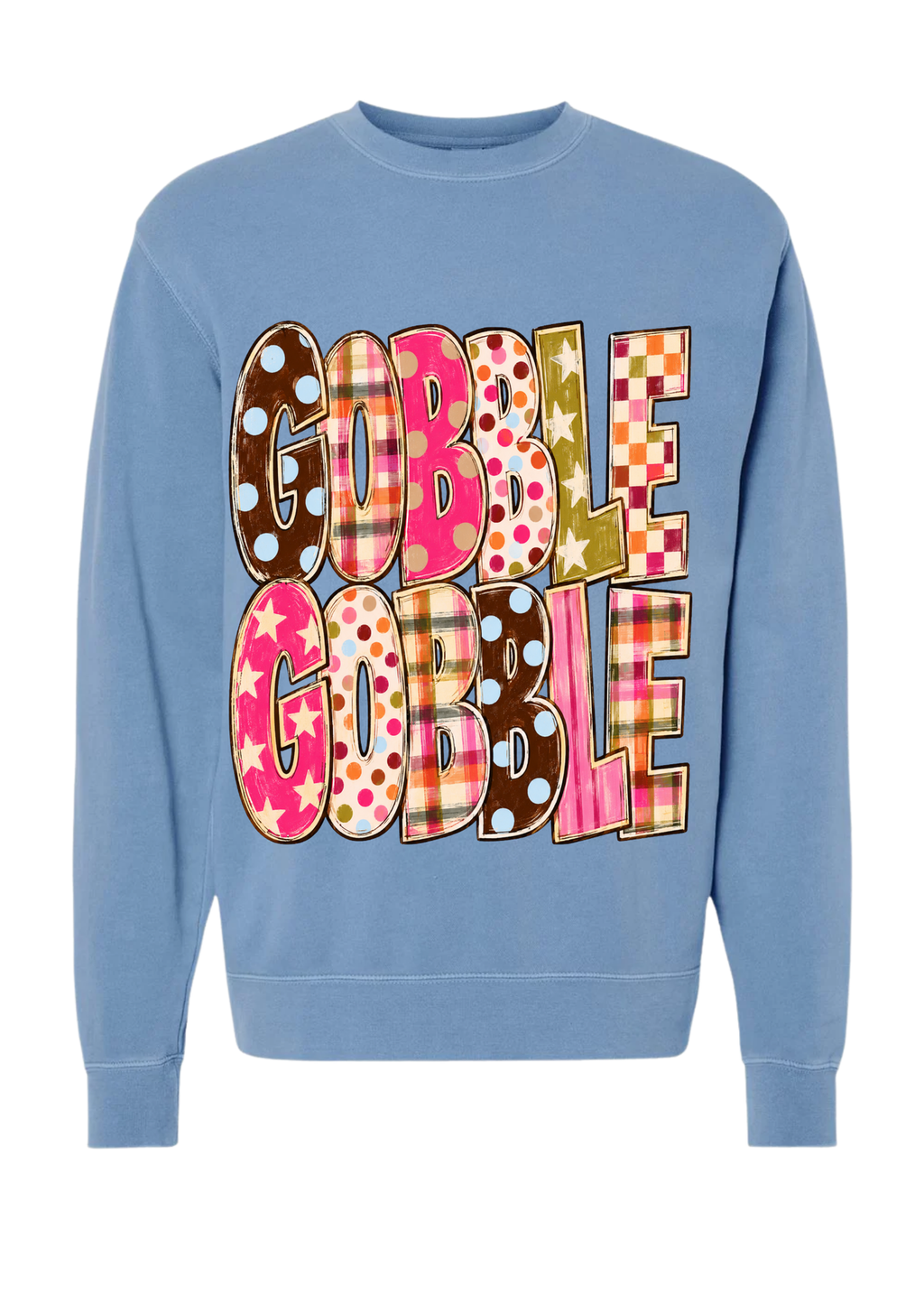 *Fantzy's Original* Gobble Gobble Crew Neck Oversize Sweatshirt