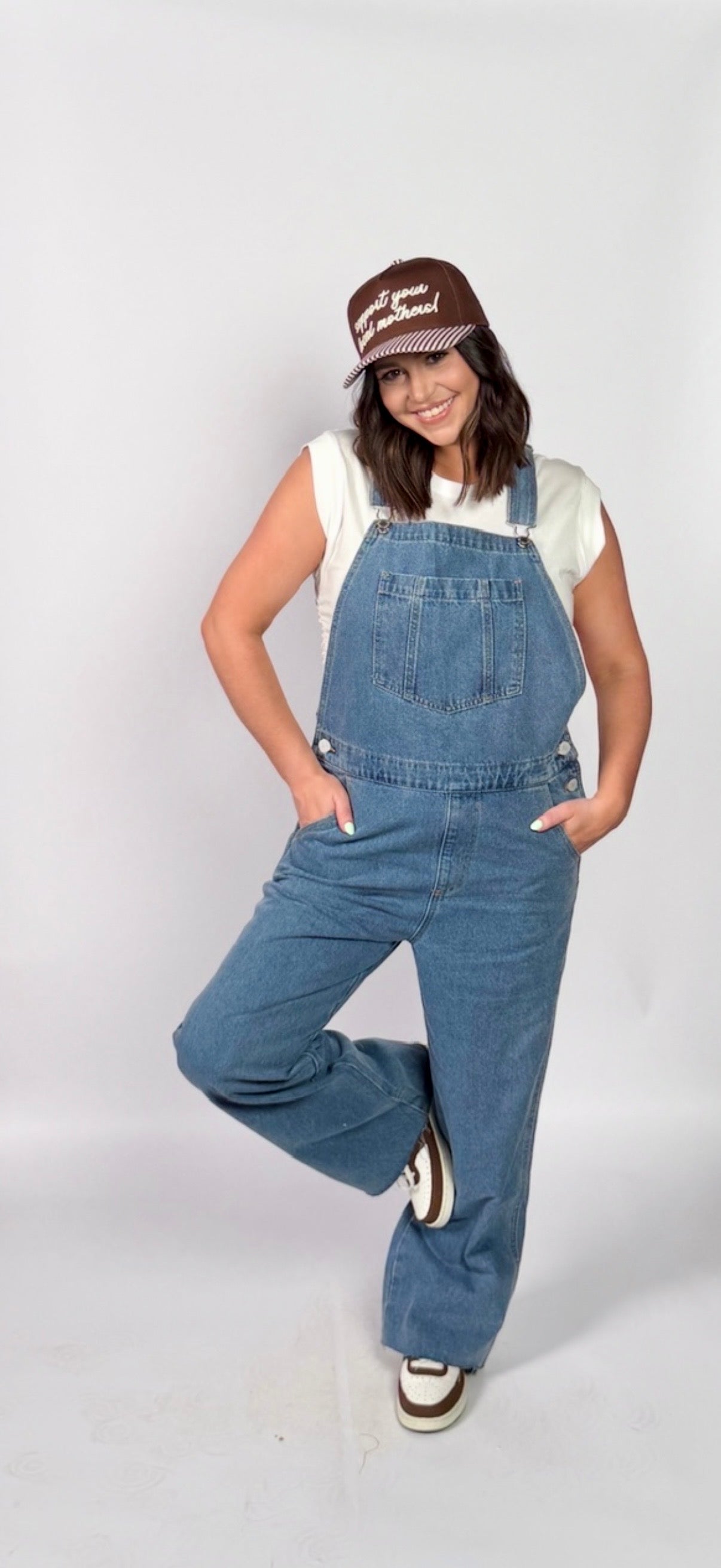 Farmer Jane Denim Overalls