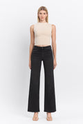Encourage High Rise Full Length Black Loose Fit Jeans