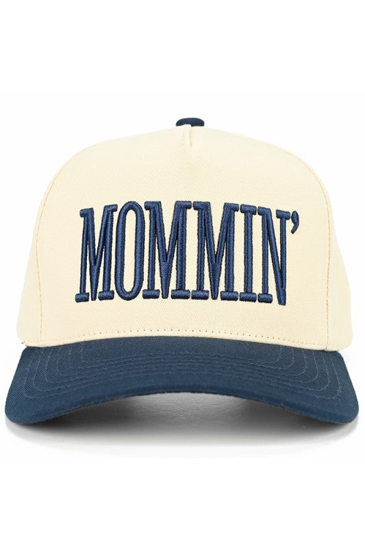 Mommin' Trucker Hat - Navy