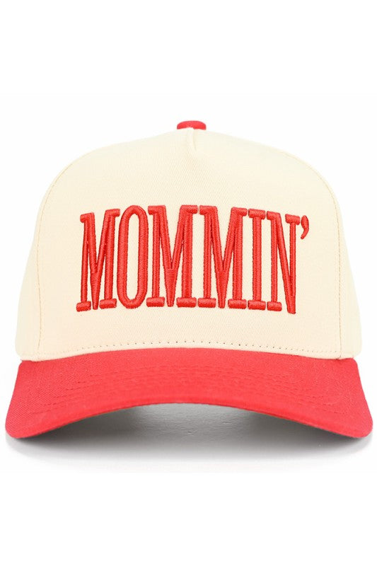 Mommin' Trucker Hat - Red