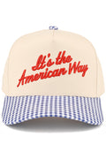 *PREORDER* It's The American Way Trucker Hat - Blue