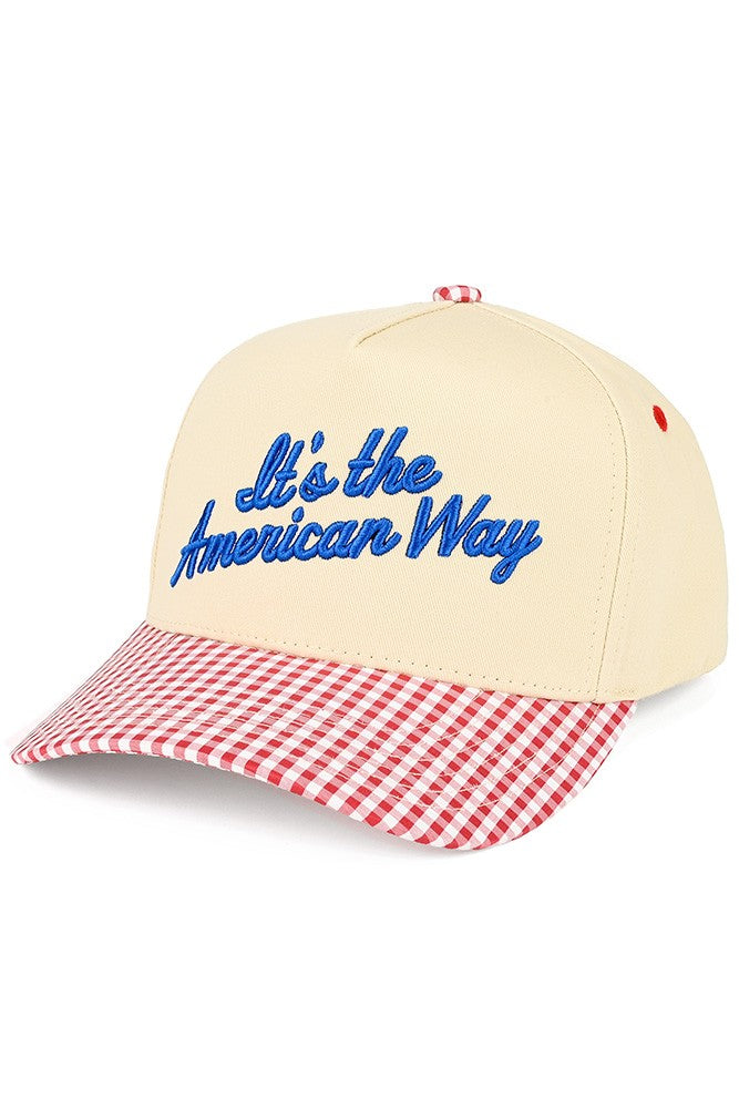 It's The American Way Trucker Hat