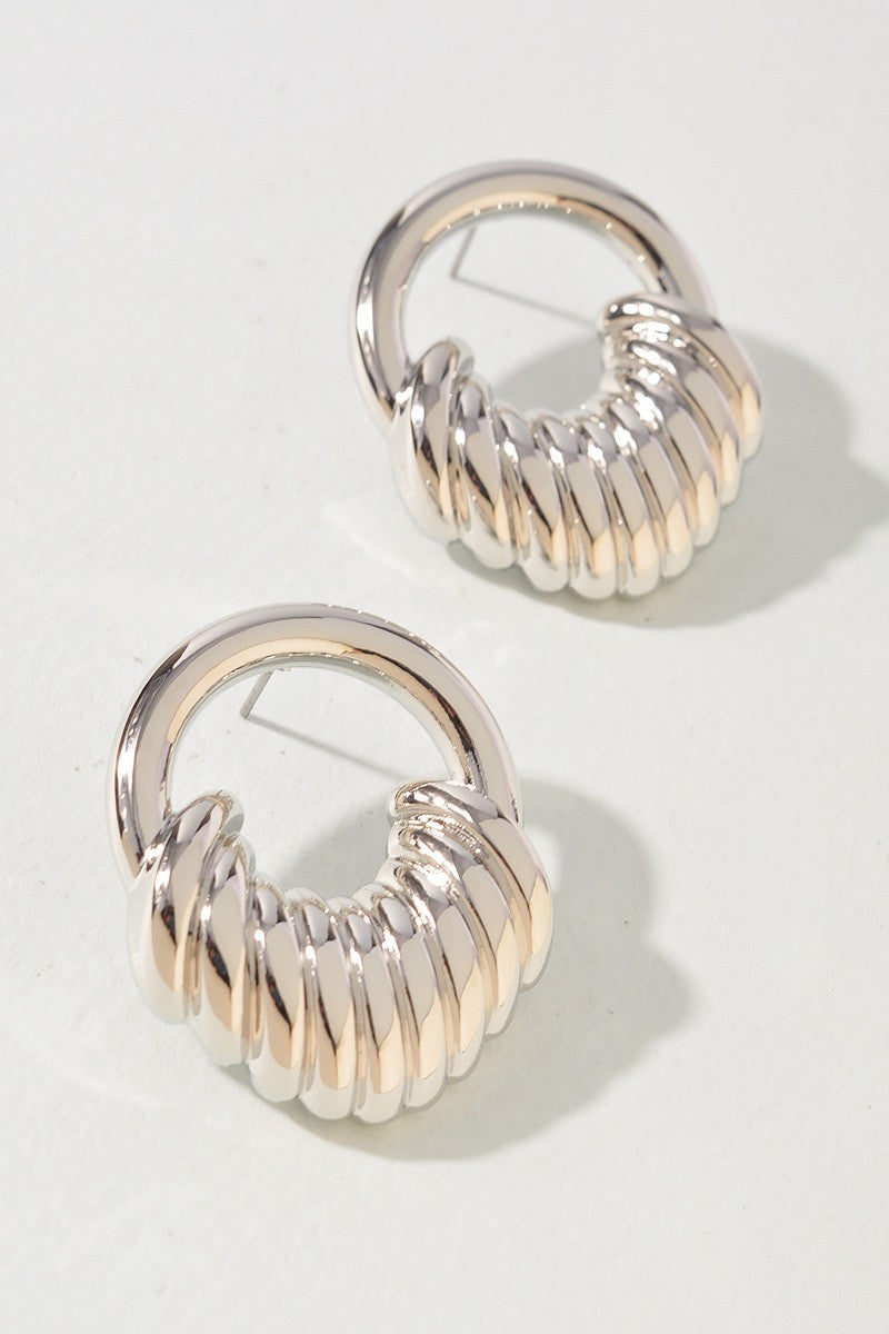 Door Knocker Post Earrings