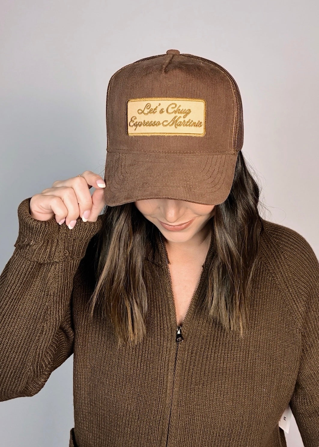 Let's Chug Espresso Martinis Trucker Hat