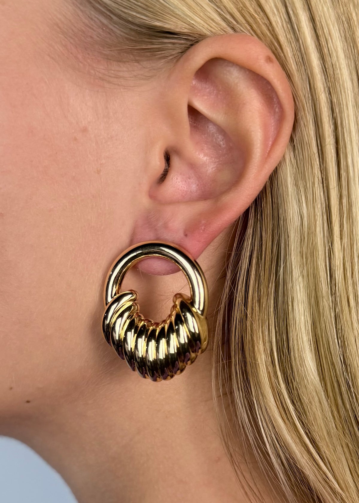 Door Knocker Post Earrings
