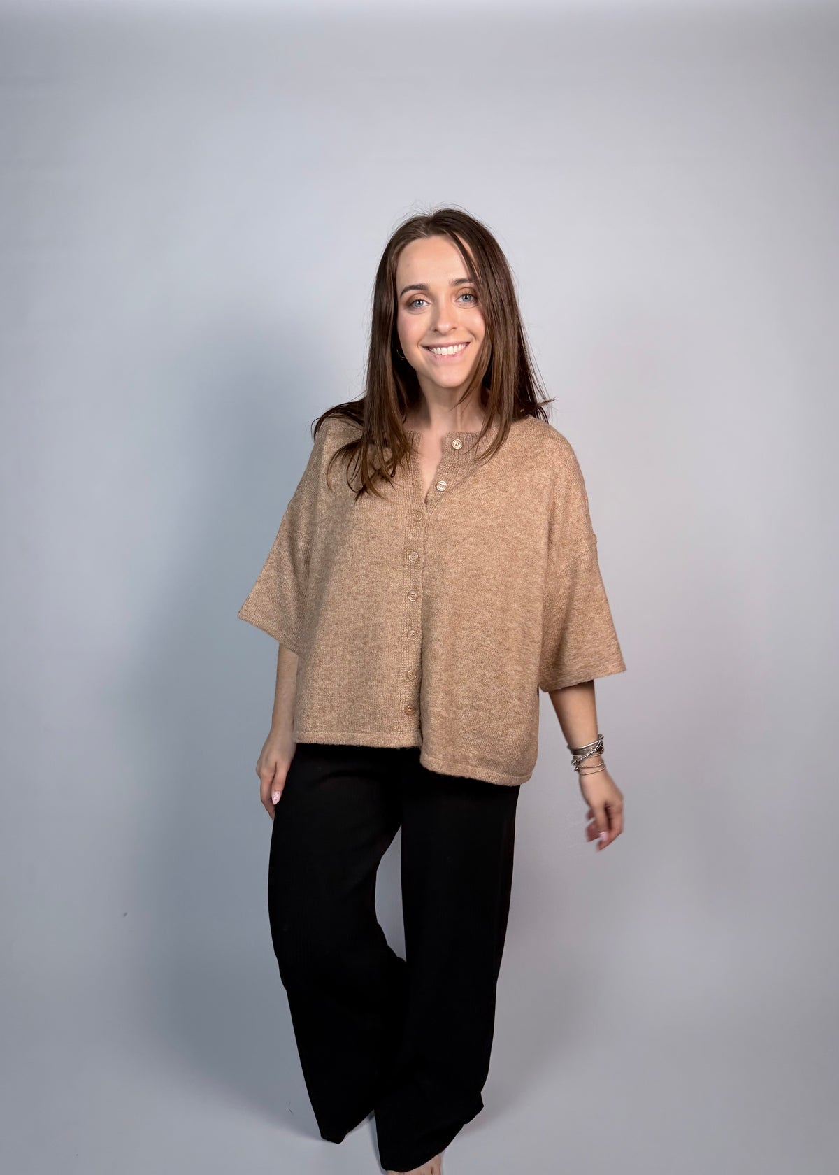 Keep It Casual Cardigan - Mocha