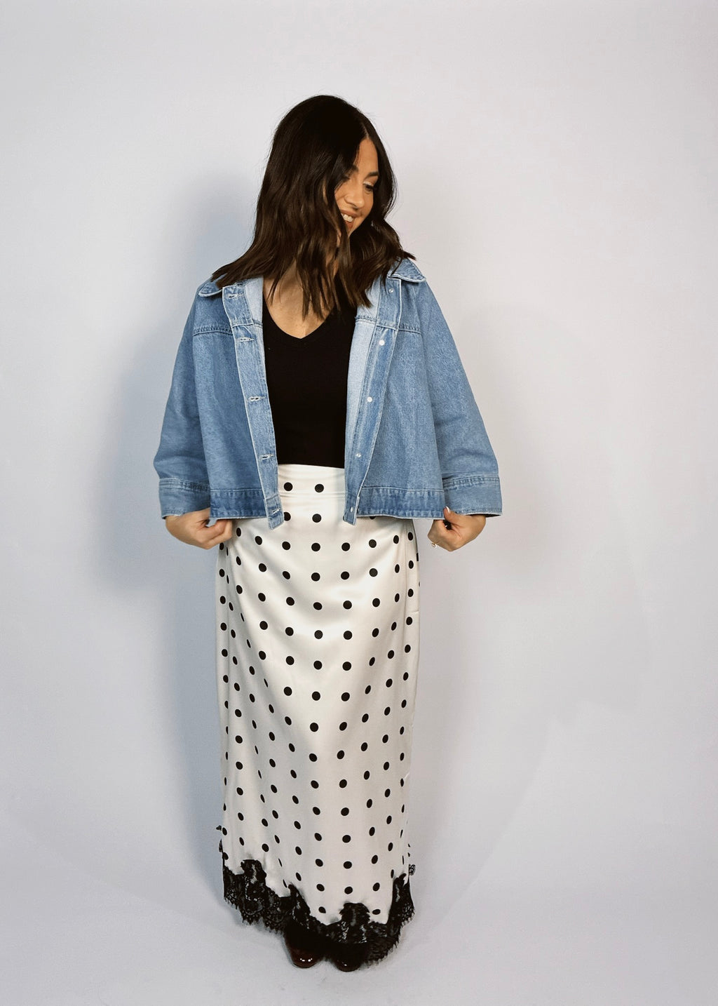 Pretty Little Alibi Lace Maxi Skirt