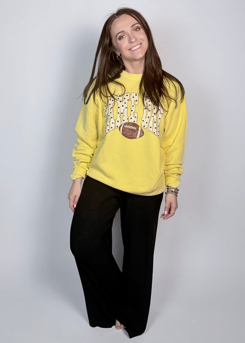 *Fantzy's Original* Game Day Crew Neck Oversize Sweatshirt