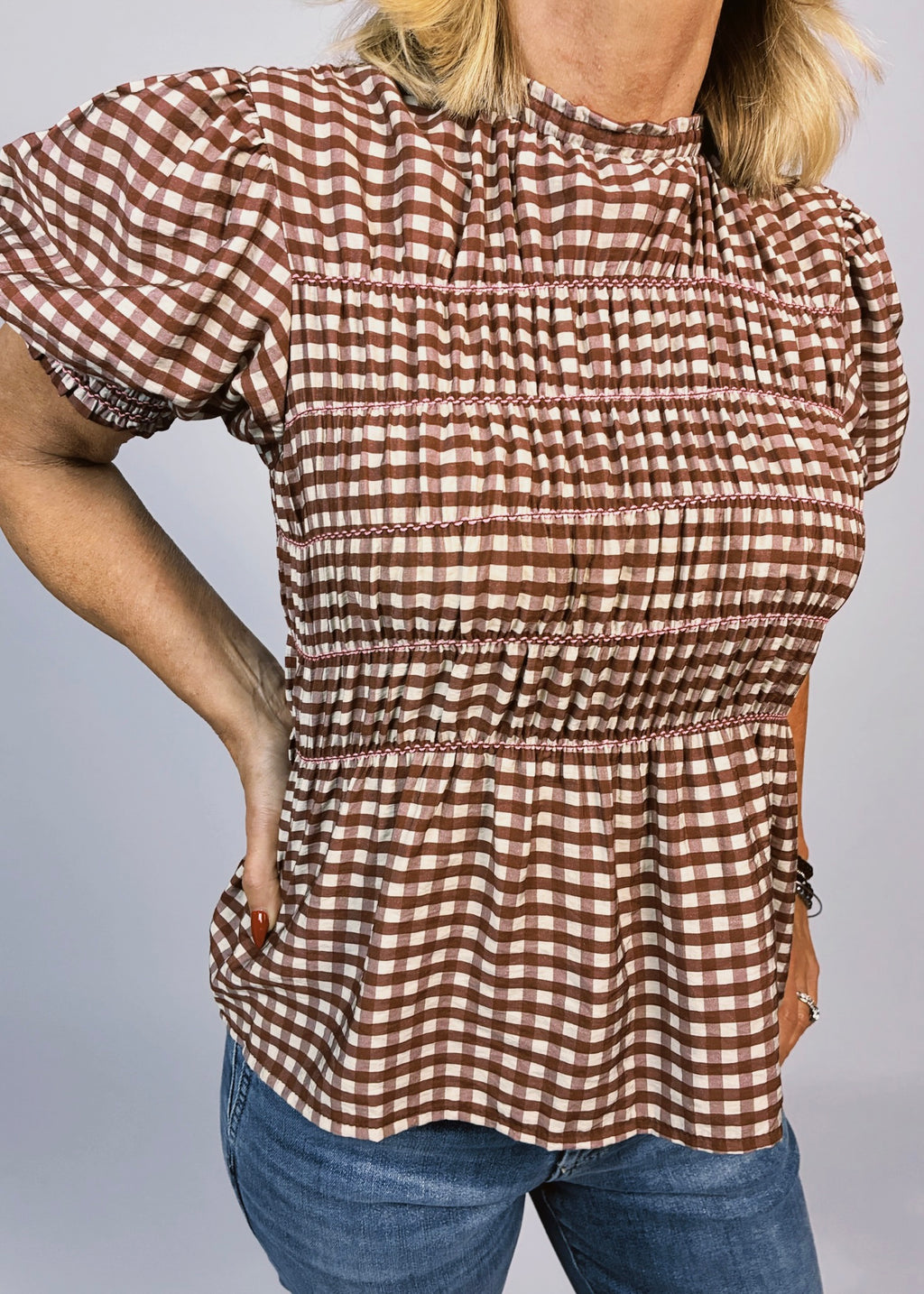 Good Intentions Peplum Top