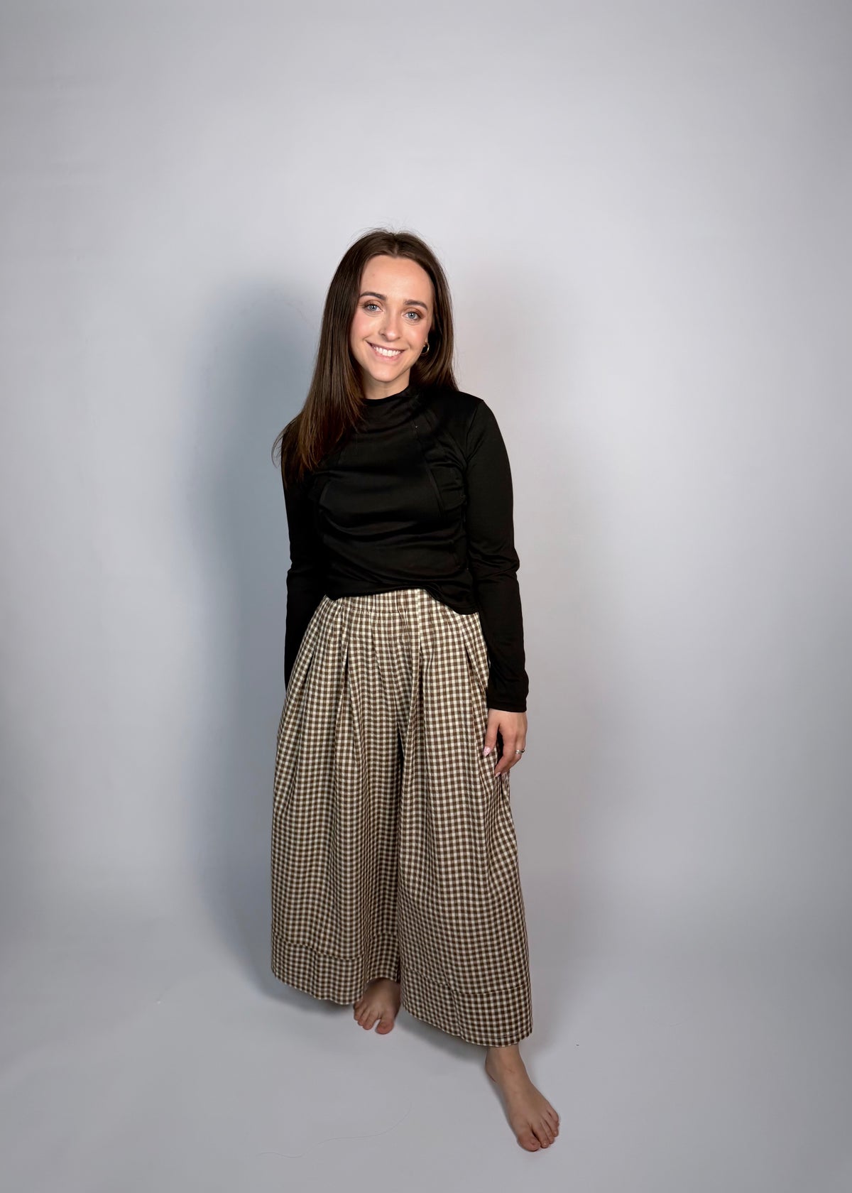 Shadow Stitch Long Sleeve Top
