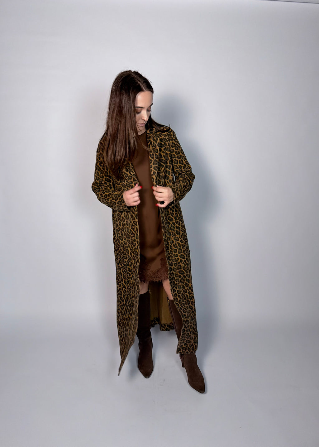 Spotted in Soho Leopard Duster