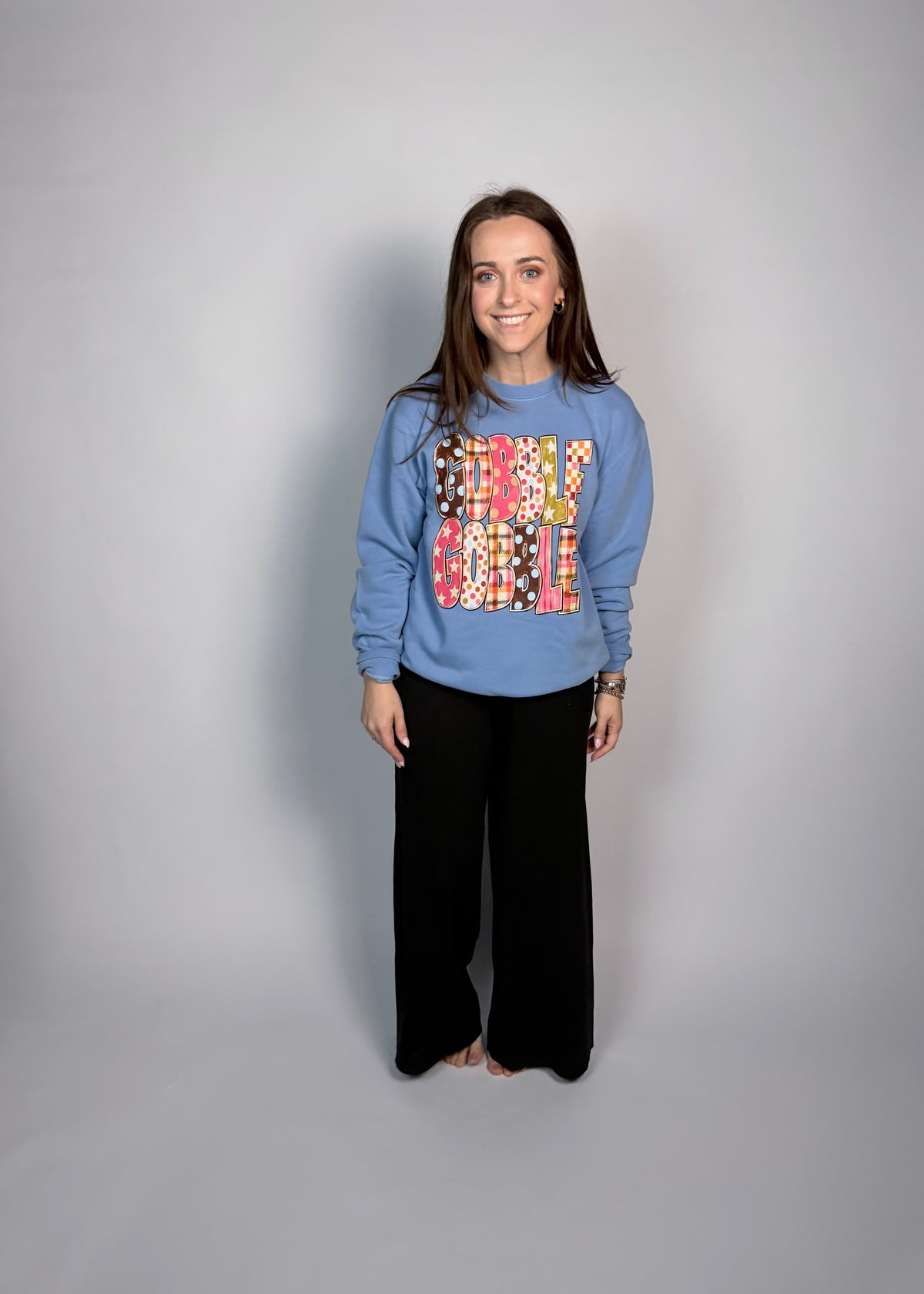*Fantzy's Original* Gobble Gobble Crew Neck Oversize Sweatshirt