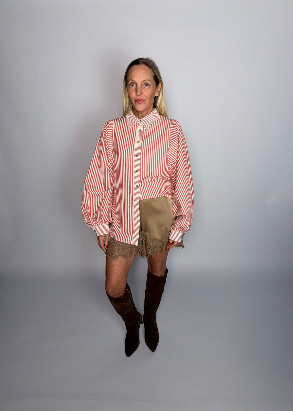 French Cafe Button Down