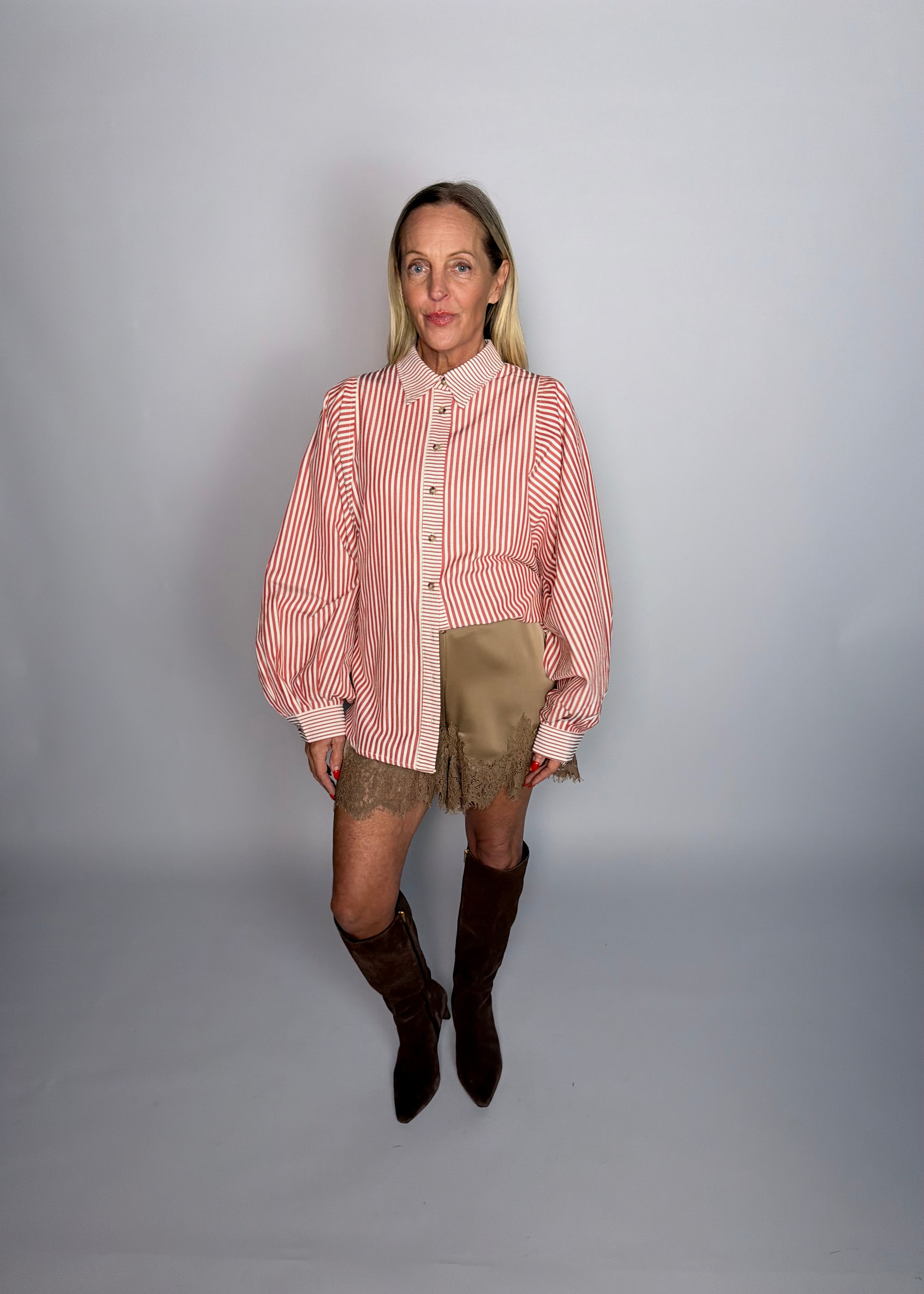 French Cafe Button Down