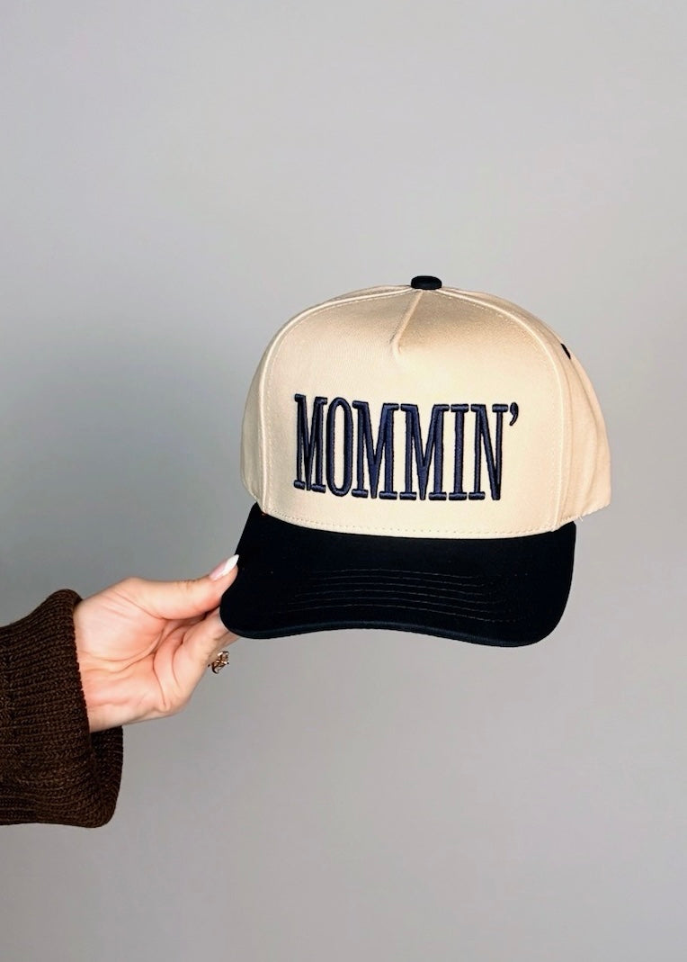 Mommin' Trucker Hat - Navy