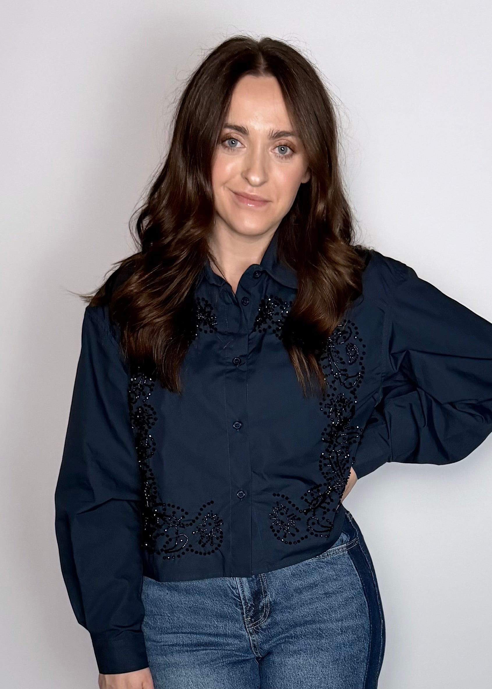Dark Romance Button Down