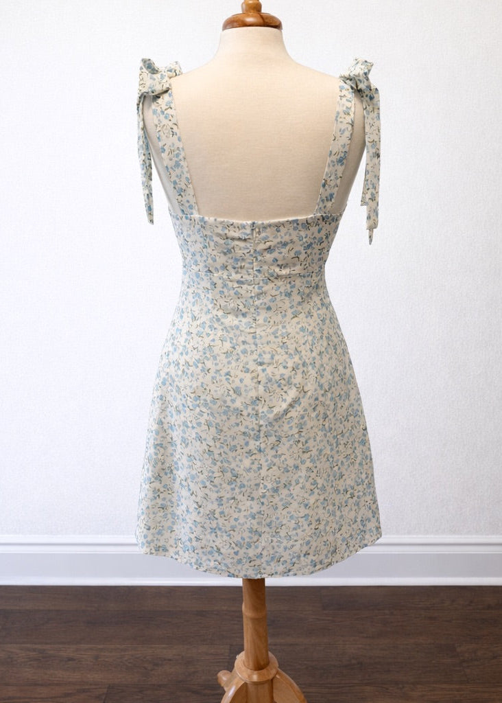 Sophie Tie-Shoulder Mini Dress
