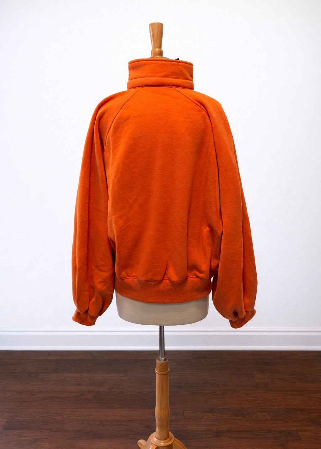 Piper Snap Button Collared Sweater - Orange