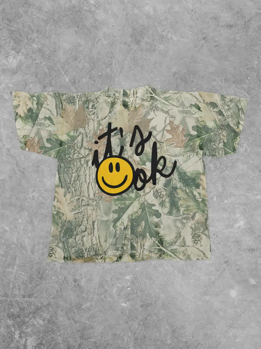 It's Ok, Camo Boxy T
