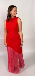 Pretty in Fringe Maxi Dress