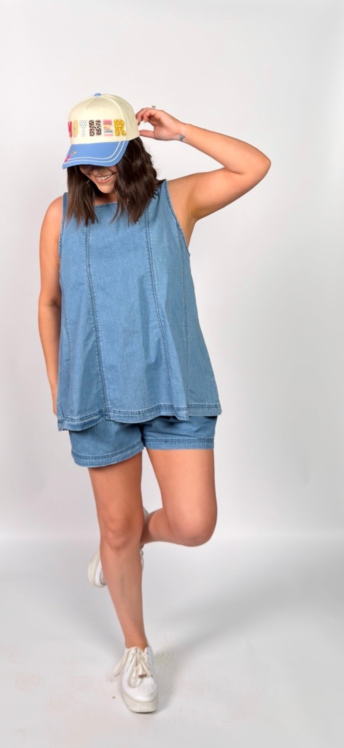 Side Eyes Denim Set