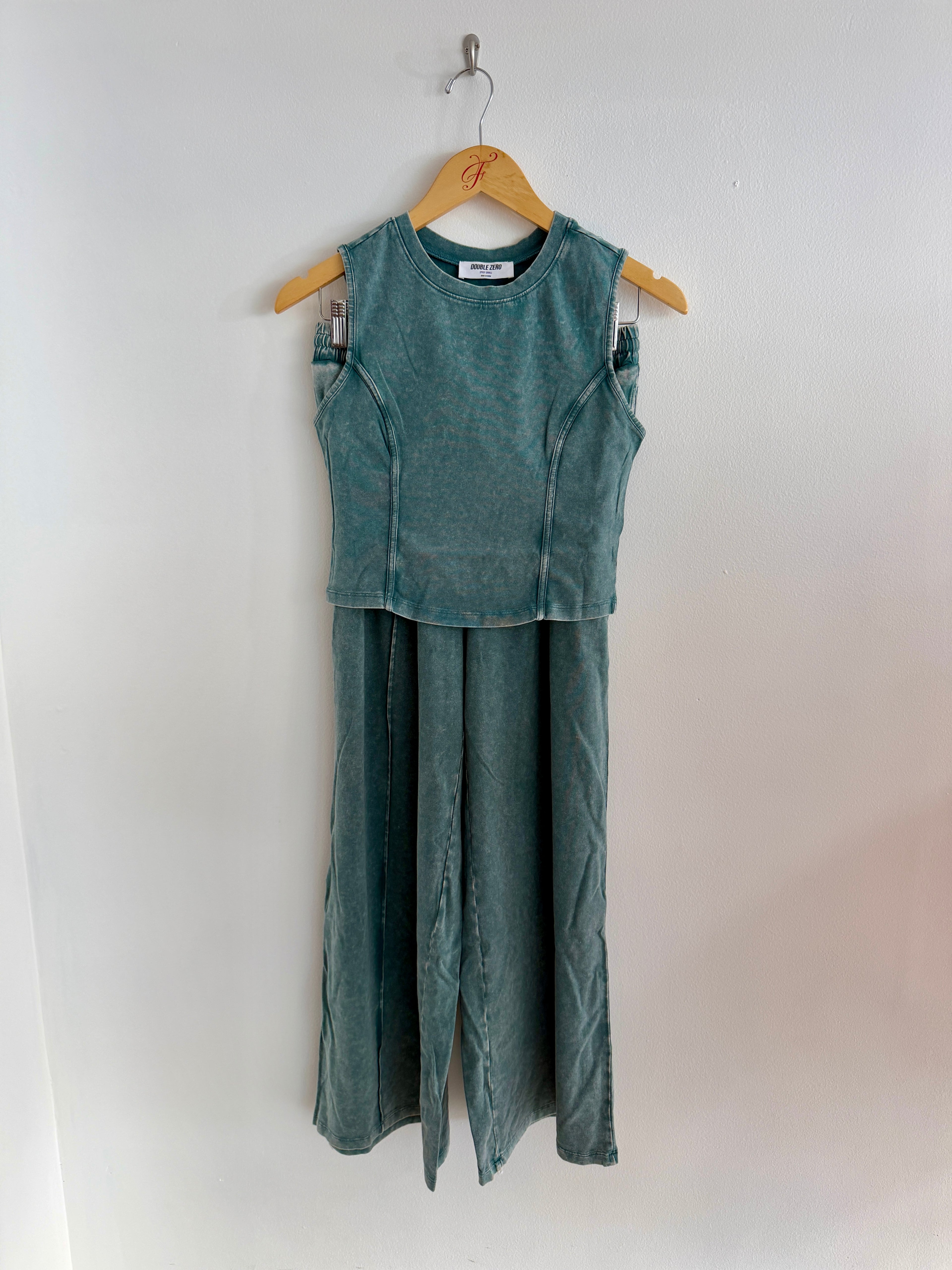 Stay In Lounge Set - Teal