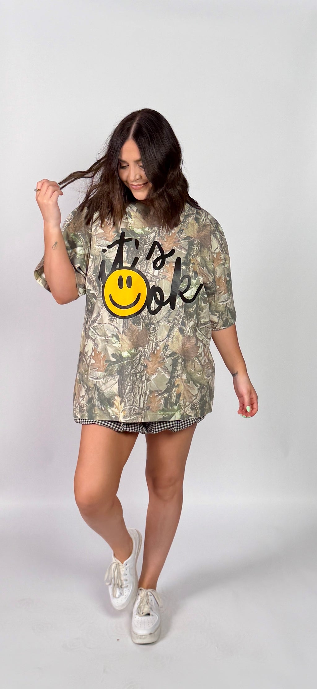 It's Ok, Camo Boxy T