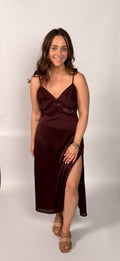 Distinctive Charm Lace Slip Dress