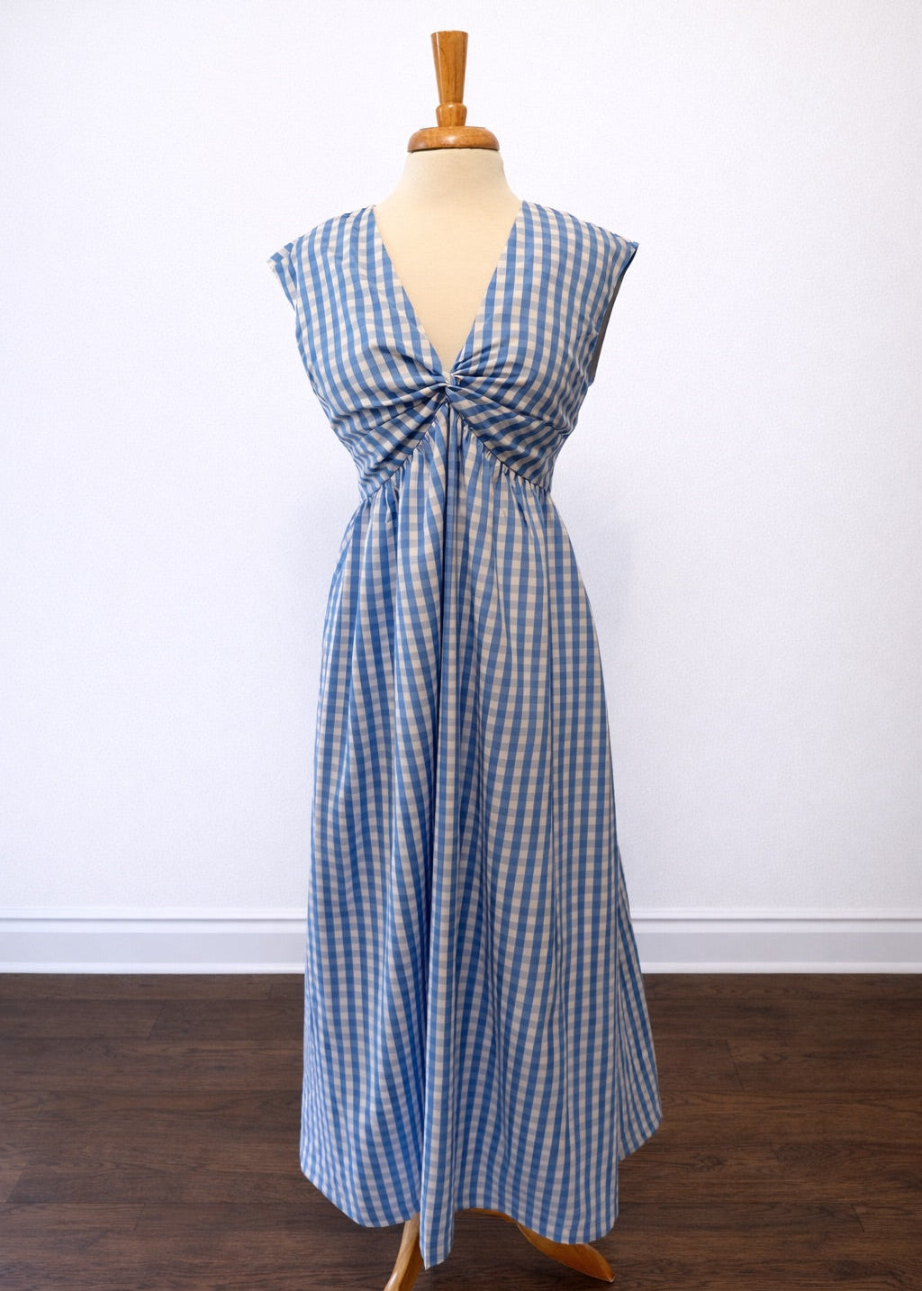 Sunday Morning Gingham Maxi Dress