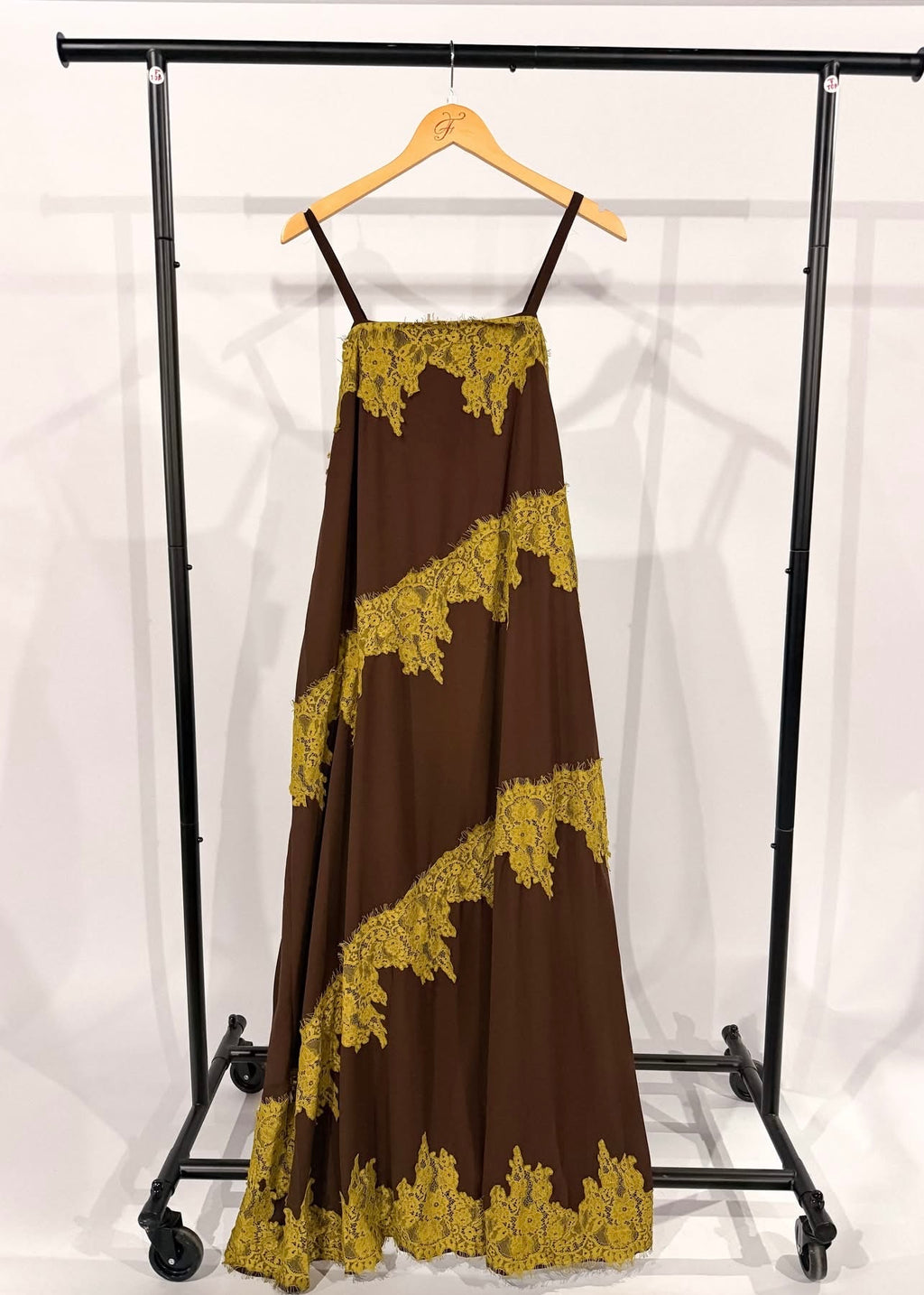 Falling For You Maxi Dress - Chocolate