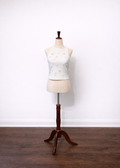 Crystal Waters Beaded Racerback Tank