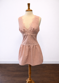 Little Charm Drop Waist Mini Dress