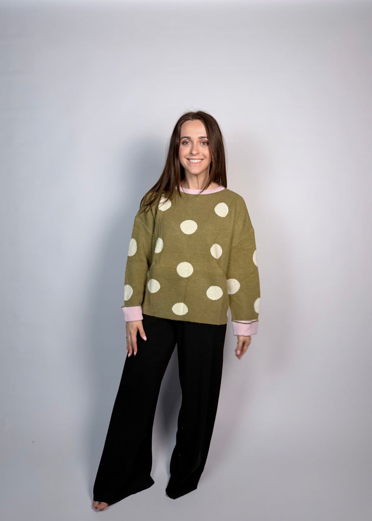 Dot Your Average Sweater