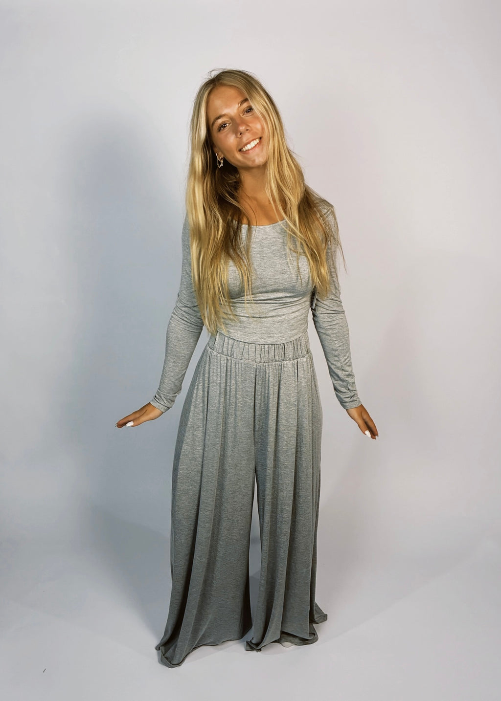 Center of Attention Set - Heather Grey