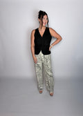 Makara High-rise Wide Leg Printed Jeans