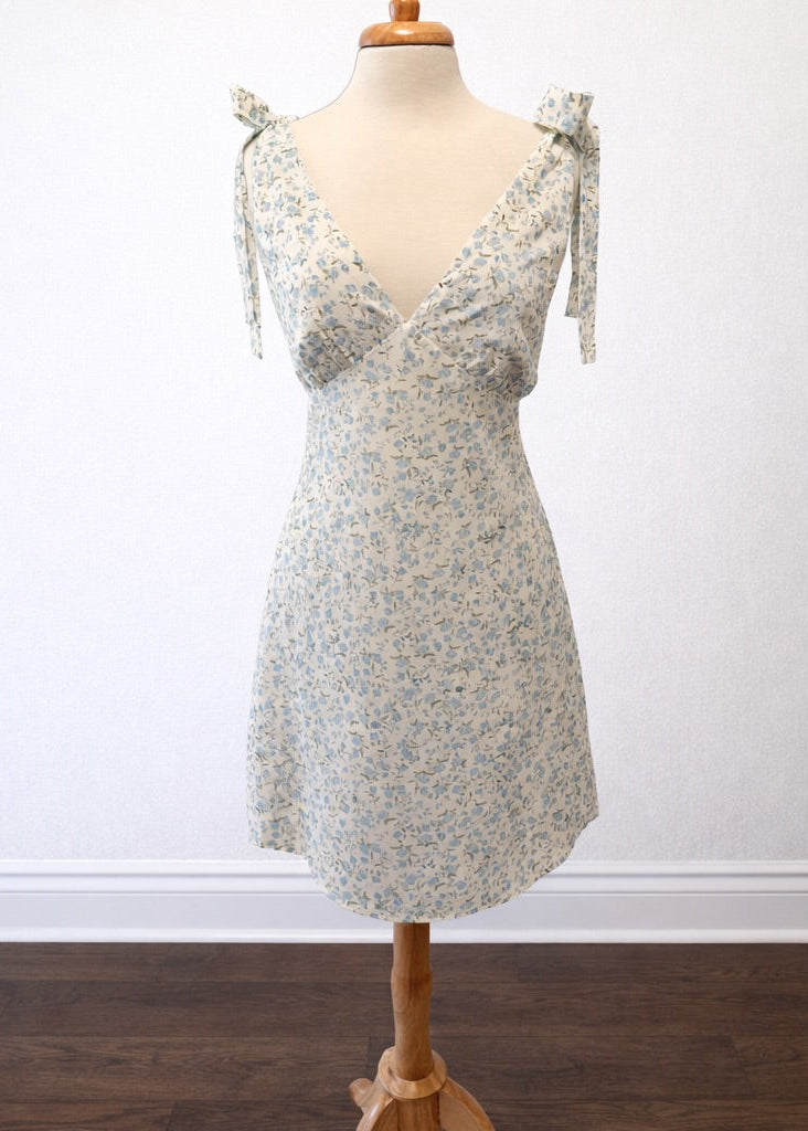 Sophie Tie-Shoulder Mini Dress