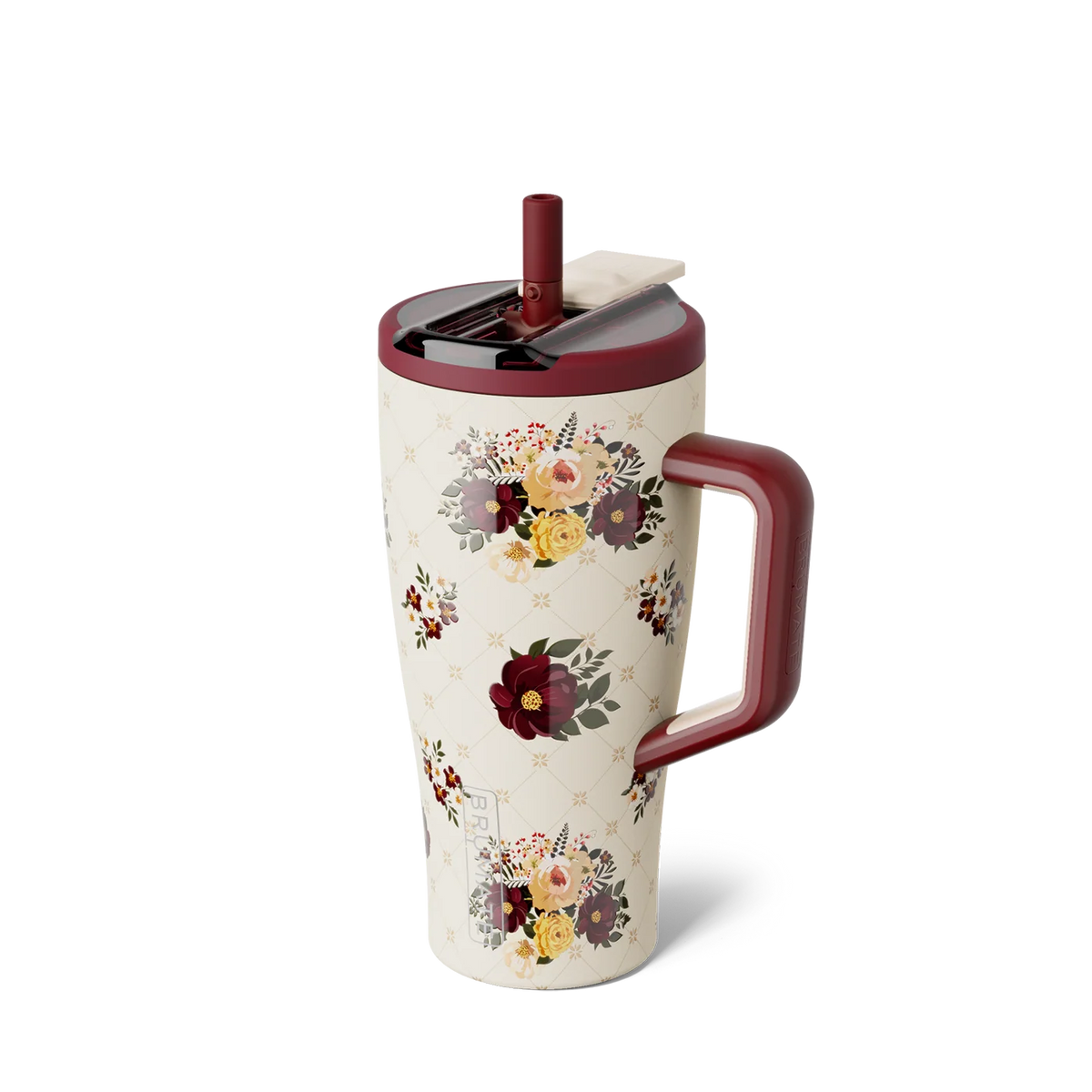 Quilted Florals Brumate Era Flip 30oz