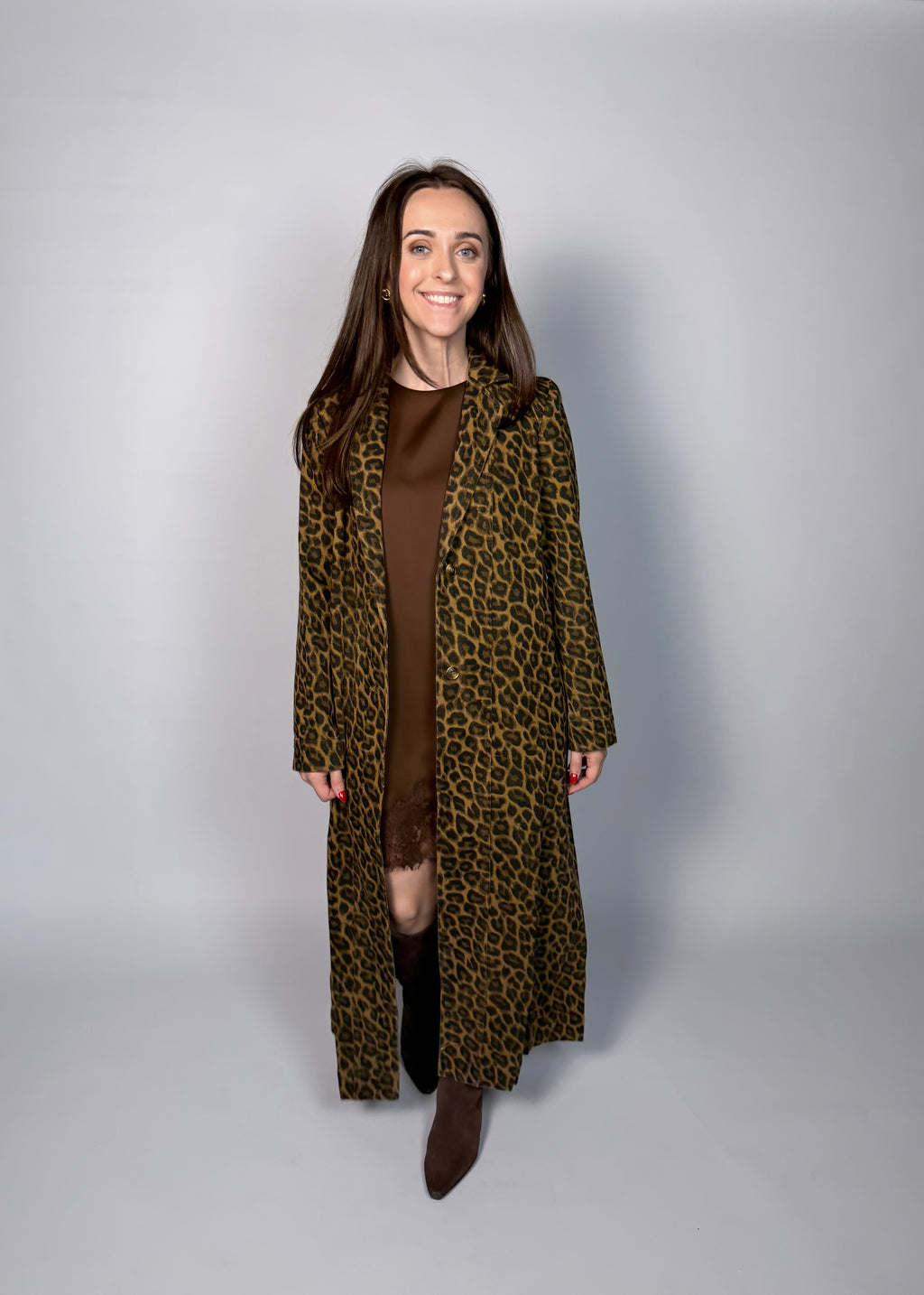 Spotted in Soho Leopard Duster