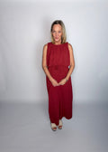 Everly Gathered Midi Dress