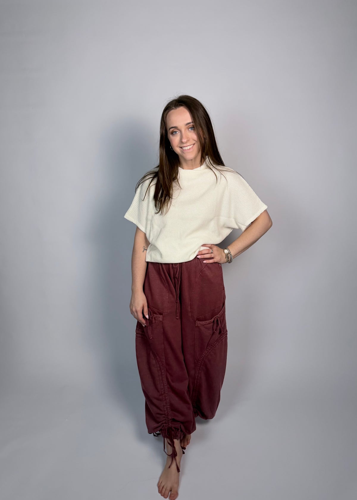 Traverse Utility Pants - Vintage Maroon