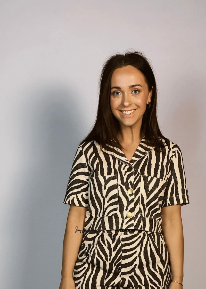 Urban Safari Cropped Top