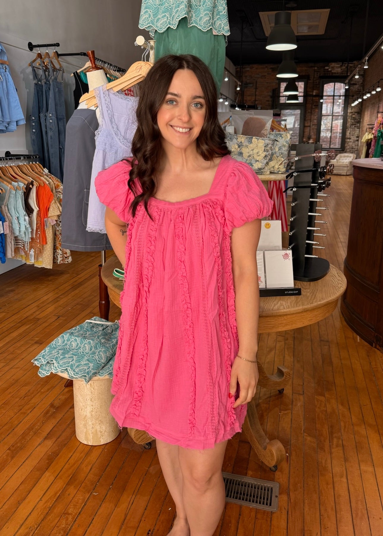 Strawberry Fields Mini Dress