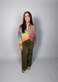 Nandor High-Rise Wide Crop Trouser Hem