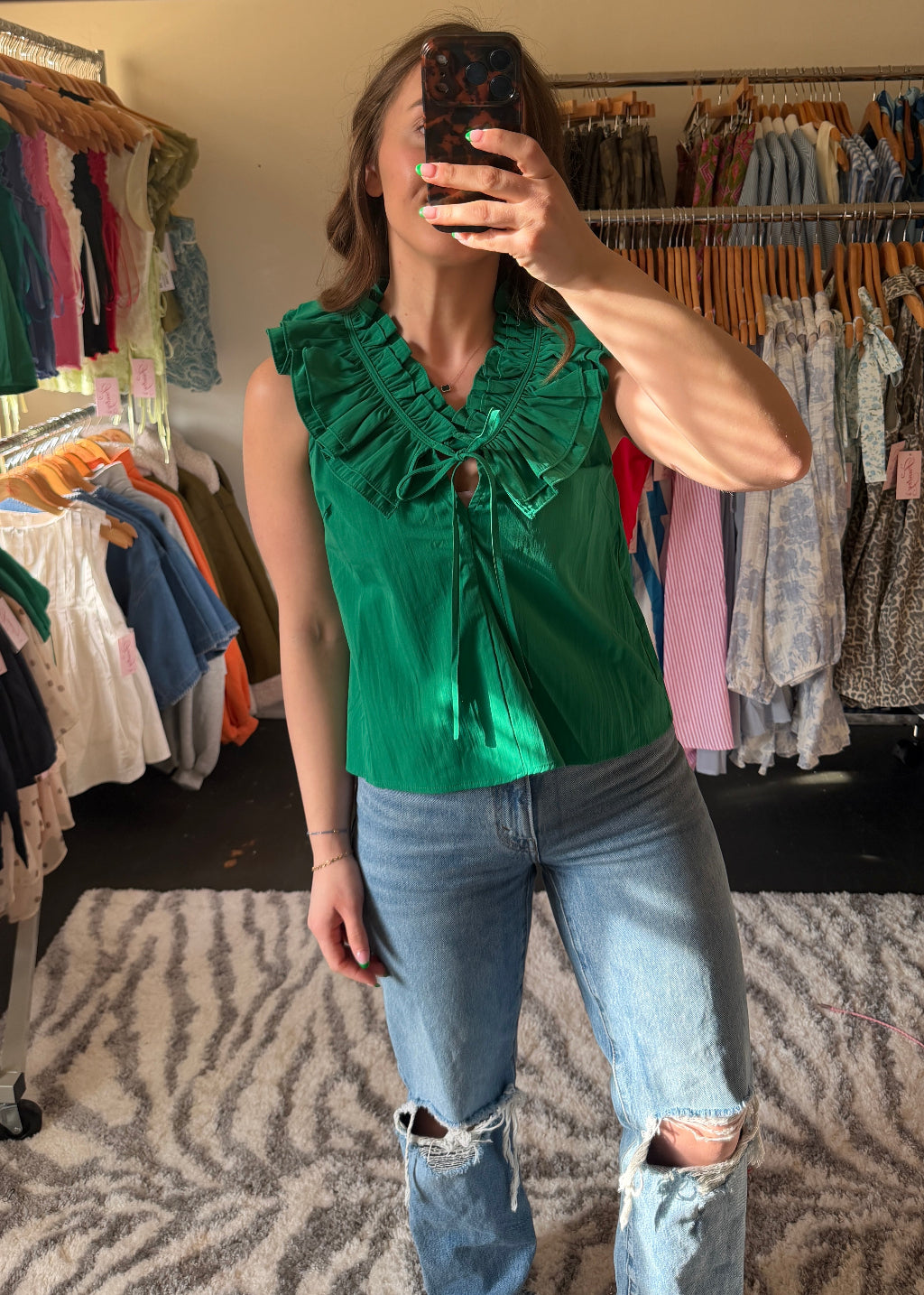 Ruffled Up Top