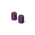 Plum Magnetic Straw Caps