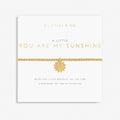 A Little 'You Are My Sunshine' Bracelet (Gold)