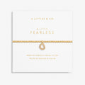 A Little 'Fearless' Bracelet (Gold)